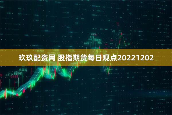 玖玖配资网 股指期货每日观点20221202